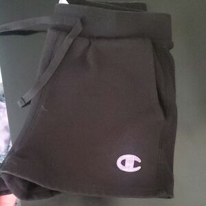 Champion Kids Dark Shorts with Logo